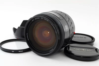 Konica Minolta 24-85mm f/3.5-4.5 AF Lens For Minolta sony a [Exc] w/ Hood Filter - Image 1 of 4