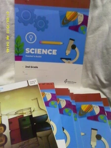 ALPHA OMEGA WISSENSCHAFT KLASSE 2 - FAST KOMPLETTES SET SCHÜLERBÜCHER + LEHRER - Bild 1 von 5