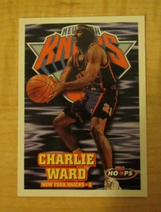 1997-98 NBA Hoops Charlie Ward #281 New York Knicks - Picture 1 of 2