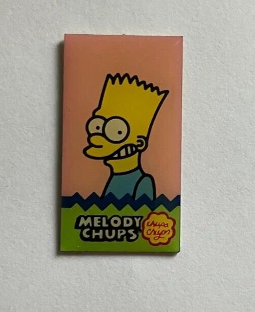 55 - Pin's SUCETTE CHUPA CHUPS - MELODY CHUPS - BART SIMPSON - Photo 1/1