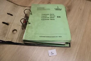 Deutz Fahr Traktor DX Service Information   1980 xb7948 - Zdjęcie 1 z 3