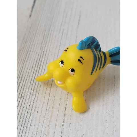 Mini bath toy flounder Disney Pixar toy figure little mermaid Cover