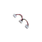 4-pin Molex Power Splitter Y Cable 6" converts 1 to 2 x 5.25" connectors