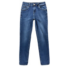 Mexx Pants Boys 14 Jeans Blue Denim Tapered Adjustable Waist Kids Youth 24x26
