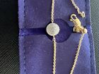 Monica Vinader Fiji Button Bracelet Diamonds Gold Vermeil RRP £275