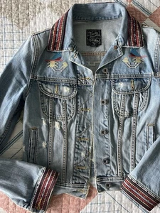 Lucky Brand Woman Embroidery Tucker XS Jacke - Bild 1 von 9