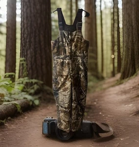 Redhead Bone Dry Realtree Overalls Youth Size XL Strata Camouflage Hunting Bib - Picture 1 of 24