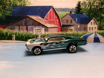 67 Pontiac GTO 2007 Hot Wheels All Stars Series verde Foto 1 de 2