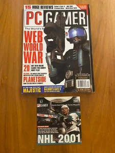 PC Gamer Magazine Dec 2000 Vol 7 No 12 CD-Rom Disc Web World War NHL 2001 Sports - Picture 1 of 8