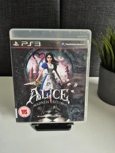 Alice : Madness Returns - Sony PS3 PAL UK NO MANUAL - Picture 1 of 5
