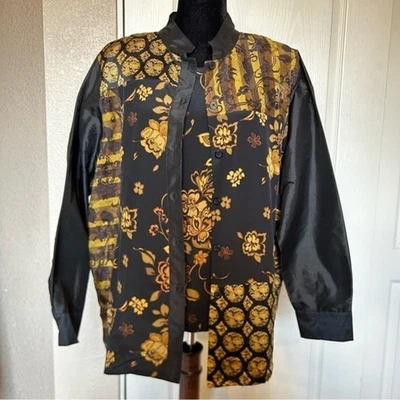 NUEVO CON ETIQUETAS Koos of Course Conjunto Doble Camisa Con Botones y Blusa Sin Mangas Talla L Foto 1 de 4