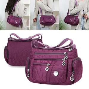 Large Capacity Bags for Women Ladies Crossbody Bag Waterproof Shoulder Bag Purse - Picture 1 of 31