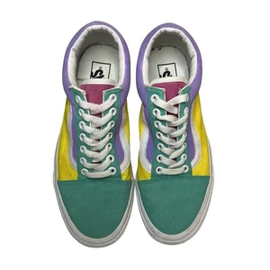 Vans Old Skool Neon Color Block Schuhe Größe Damen 9,5 Herren 8 Turnschuhe - Bild 1 von 8