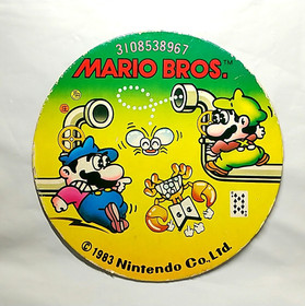 (Game Item) Menko, Famicom, 3108538967, Mario Bros, 1983, Amada, Nintendo
