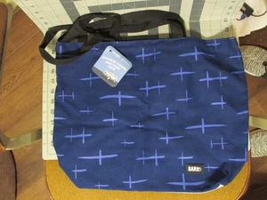 Bark TOTE BAG Boundin' Hound Dog Park Subaru Loves Pets, Canvas, With WATER BOWL - Picture 1 of 7