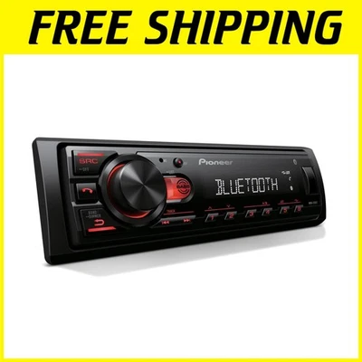 Single-Din Digital Media Player - Bluetooth, USB, 50W Output - Image 1 of 4