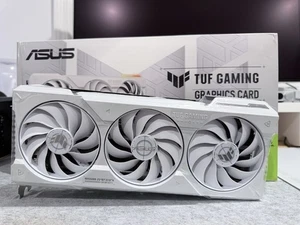 ASUS TUF Gaming GeForce RTX 4070 Ti Super BTF White OC Ed 16GB Graphics Card - Picture 1 of 13