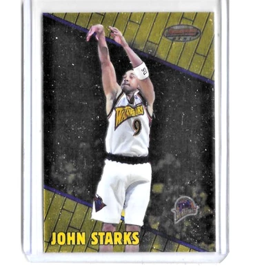 Bowman's Best #78 1999-00 John Starks Golden State Warriors Foto 1 de 2