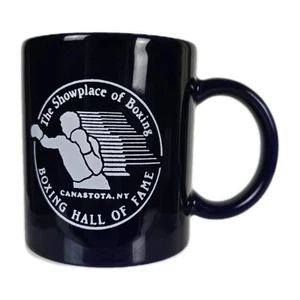 Tasse tasse tasse bleue Boxing Hall of Fame Showplace of Boxing Canastota New York - Photo 1/6