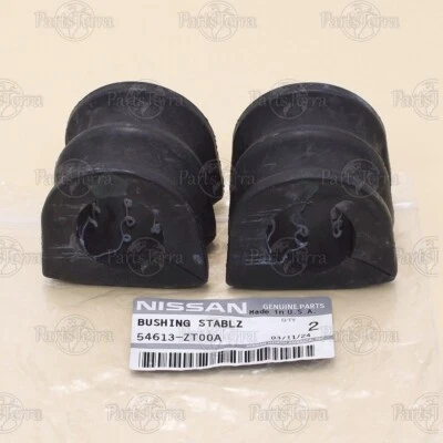 54613-ZT00A New Genuine Nissan PATHFINDER FRONTIER Front Stabilizer Bar Bushings - Image 1 of 4
