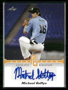 Michael Gettys 2013 Leaf Perfect Game Gold Auto 21/50 - Picture 1 of 2