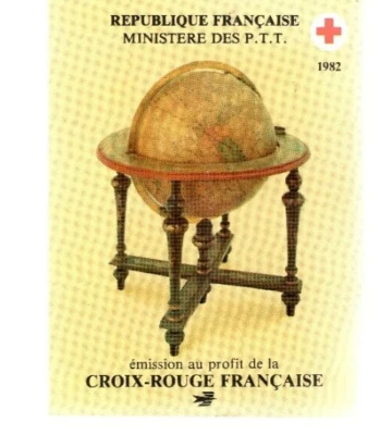 FRANCE BOOKLET JULES VERNE MNH SG 15b32 SCOTT 558a 1982 3 PHOTO'S SEMI-POSTAL - Image 1 of 3