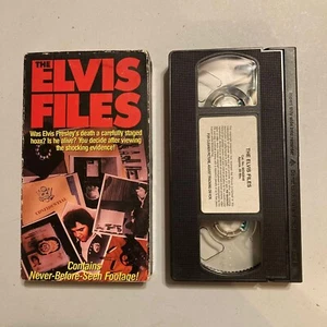 The Elvis Files [VHS] 1990 - Imagen 1 de 2