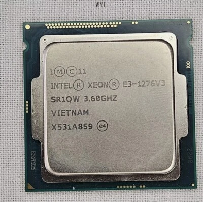 Procesador CPU Intel XEON E3-1276 V3 1276V3 3,6 G 8 MB 4 núcleos 8 hilos LGA 1150 CPU Foto 1 de 3