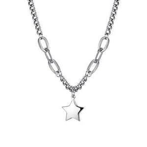 Collana donna in acciaio con stella Luca Barra CK1659 - Foto 1 di 2