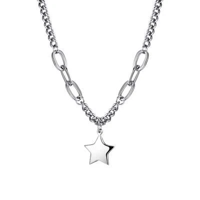 Collana donna in acciaio con stella Luca Barra CK1659 - Immagine 1 di 2