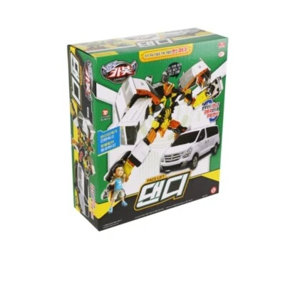 Hello Carbot Starex DANDY White Transforming Robot Car Vehicle Toy Hyundai Toy - Image 1 of 4