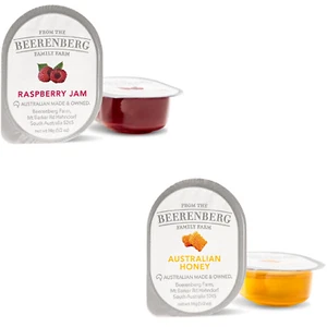 BULK LOT 40 x Beerenberg Mixed Jams Honey, Raspberry 14G| Bnb Supplies - Picture 1 of 1