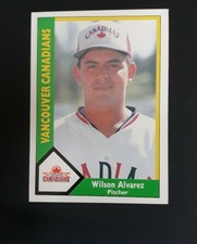1990 CMC Wilson Alvarez VZ Vancouver Canadians #1
