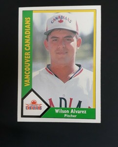 1990 CMC Wilson Alvarez VZ Vancouver Canadians #1