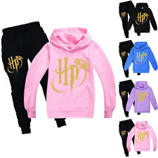 Child Boys Girls Harry Potter Printed Hoodie Pants Outfit Casual Tracksuit SetЙ