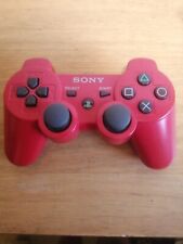 Neues Angebot🔥Playstation 3 Genuine Official Dual Shock 3 Wireless Controller Red FAULTY