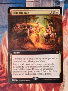 Take the Bait Extended Commander: Murders at Karlov Manor Magic MTG OTC - Foto 1 di 1