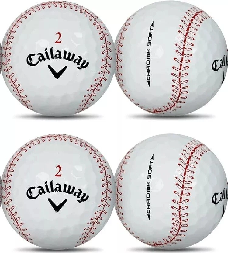 3 Dozen Callaway Chrome Soft X Baseball Brand New Golf Balls Collectors Item