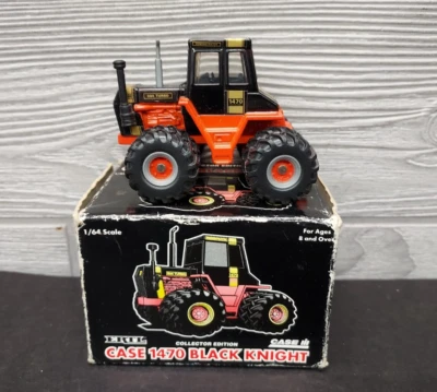 Ertl Case IH 1470 Black Knight 4WD Tractor With Duals Collector Edition - Image 1 of 4