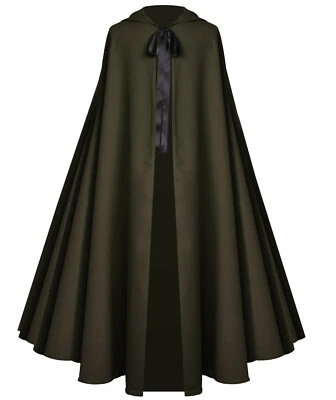 Capa de Cabo Pirata Occidental Renacimiento Medieval Victoriano Steampunk Gótico Foto 1 de 2