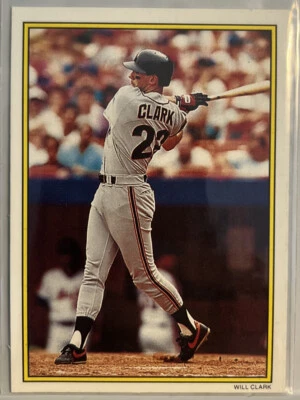 Will Clark 1989 Topps Glossy All Star Redemption Card  #11 San Francisco Giants - Image 1 of 2