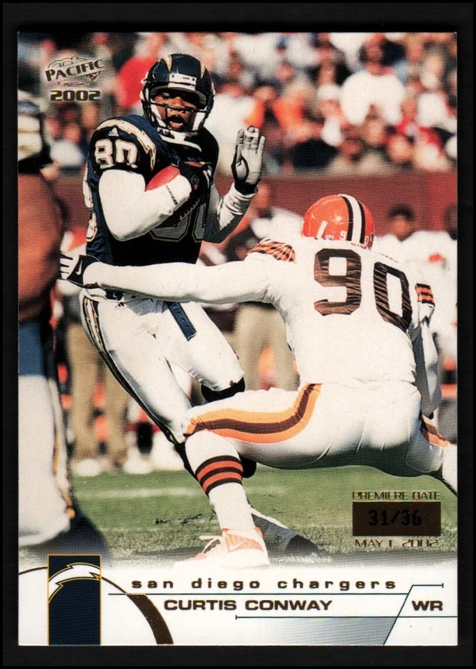 2002 Pacific Premiere Date #365 Curtis Conway CHARGERS 31/36 - NM-MT - Image 1 of 1