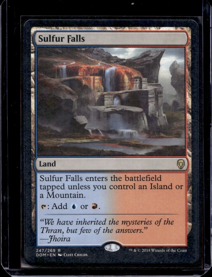 MTG Sulfur Falls Dominaria 247/269 Regular Rare - Image 1 of 1