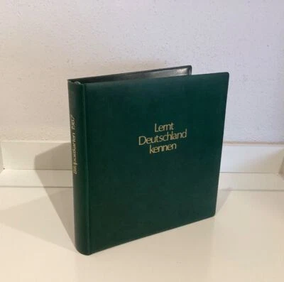 Reliure à anneaux Lindner (18 anneaux) inscription utilisée 1 fois vide vert - Photo 1/2