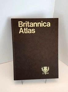 Britannica Atlas 1768 (1986, HC) The International Atlas - Eng./Fr/Sp./Ger/Ita - Imagen 1 de 12