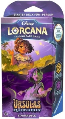 Disney Lorcana - Ursula's Rückkehr Starterdeck (Bernstein & Amethyst) - Bild 1 von 3