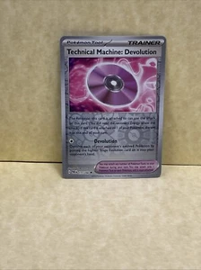 Technical Machine: Devolution 177/182 Sv04: Paradox Rift Reverse Holo POKEMON  - Picture 1 of 2