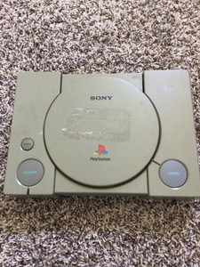 Sony PlayStation 1 PS1 (SCPH-7501) Game Console Only For Parts Or Repair ONLY