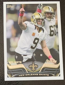 2013 Topps New Orleans Saints Team Card Drew Brees #16 🏈🔥 - Picture 1 of 2