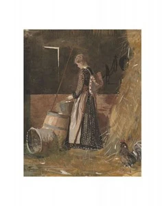 FRESH EGGS 1874 BY WINSLOW HOMER ART PRINT POSTER 11" X 14" (2771) - Picture 1 of 2